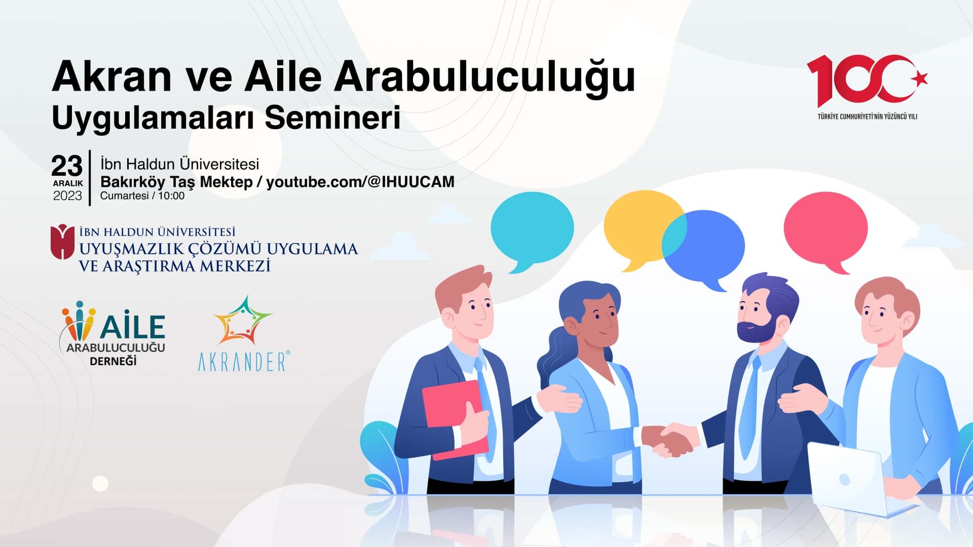 Akran ve Aile Arabuluculuğu Uygulamaları Semineri