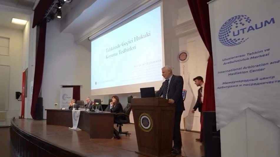 Prof. Dr. Ali Yeşilırmak UTAUM Tahkim Günü Programında Konuşmacı Olarak Yer Aldı