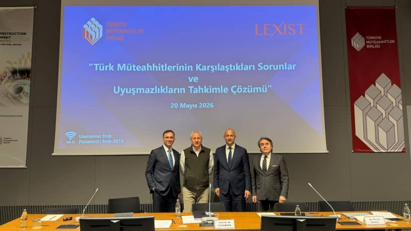 Prof. Dr. Ali Yeşilırmak Participated in the Panel "Problems Faced by Turkish Contractors and the Resolution of Disputes Through Arbitration"
